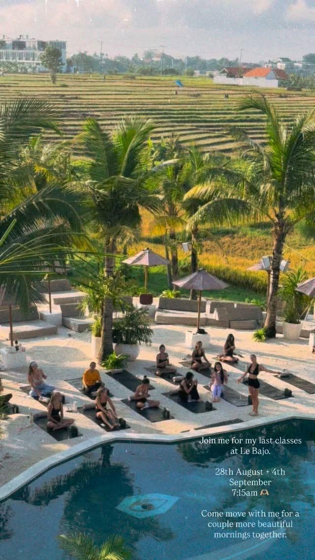 Yoga with Le Bajo at Le Bajo Bali Yoga with Le Bajo at Le Bajo Bali