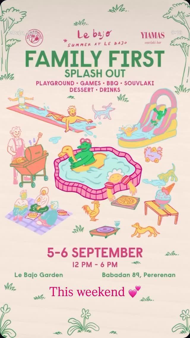 Family First Splash Out at Le Bajo Bali Family First Splash Out at Le Bajo Bali
