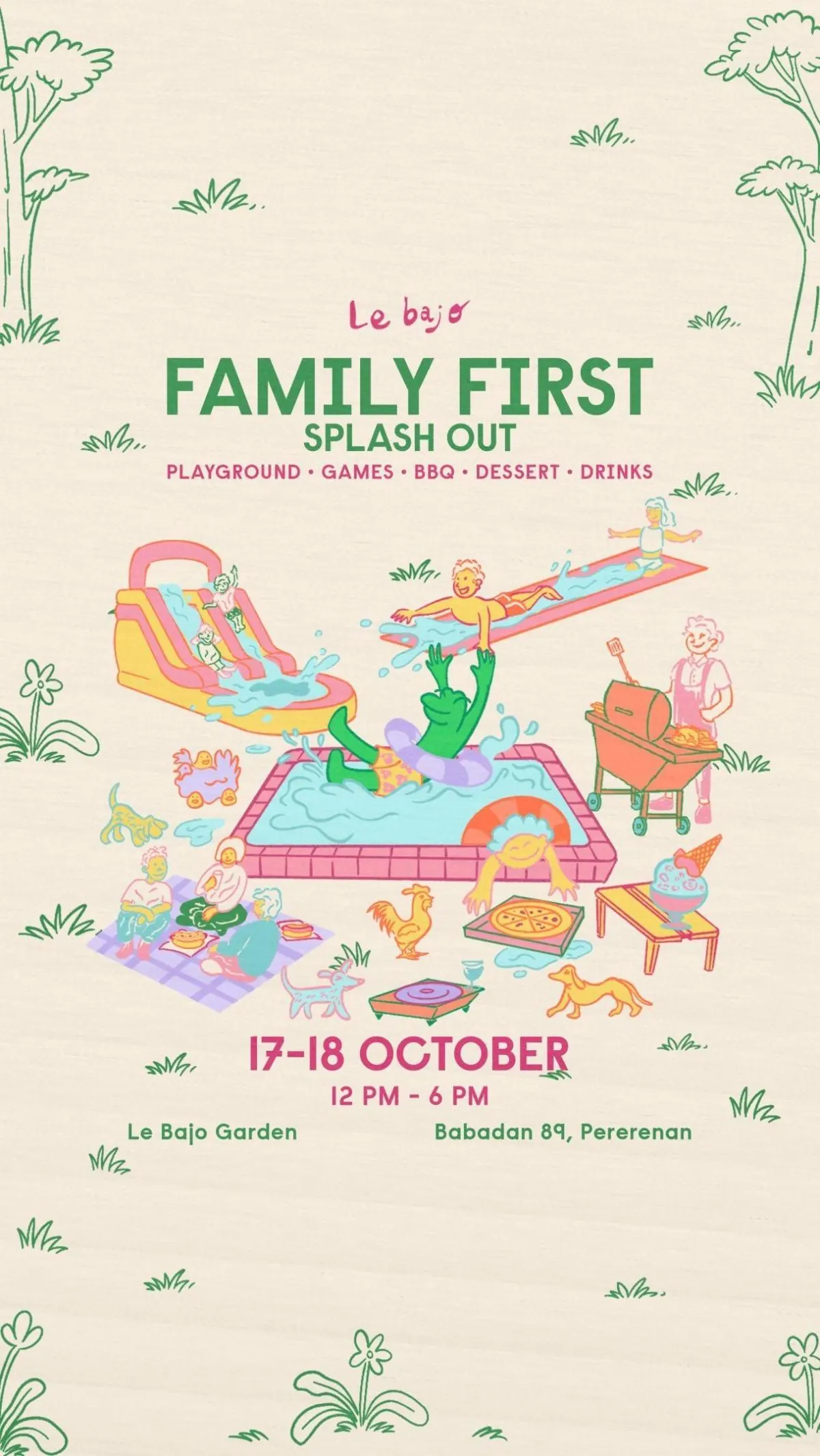 Family First: Splash Out bei Le Bajo Bali