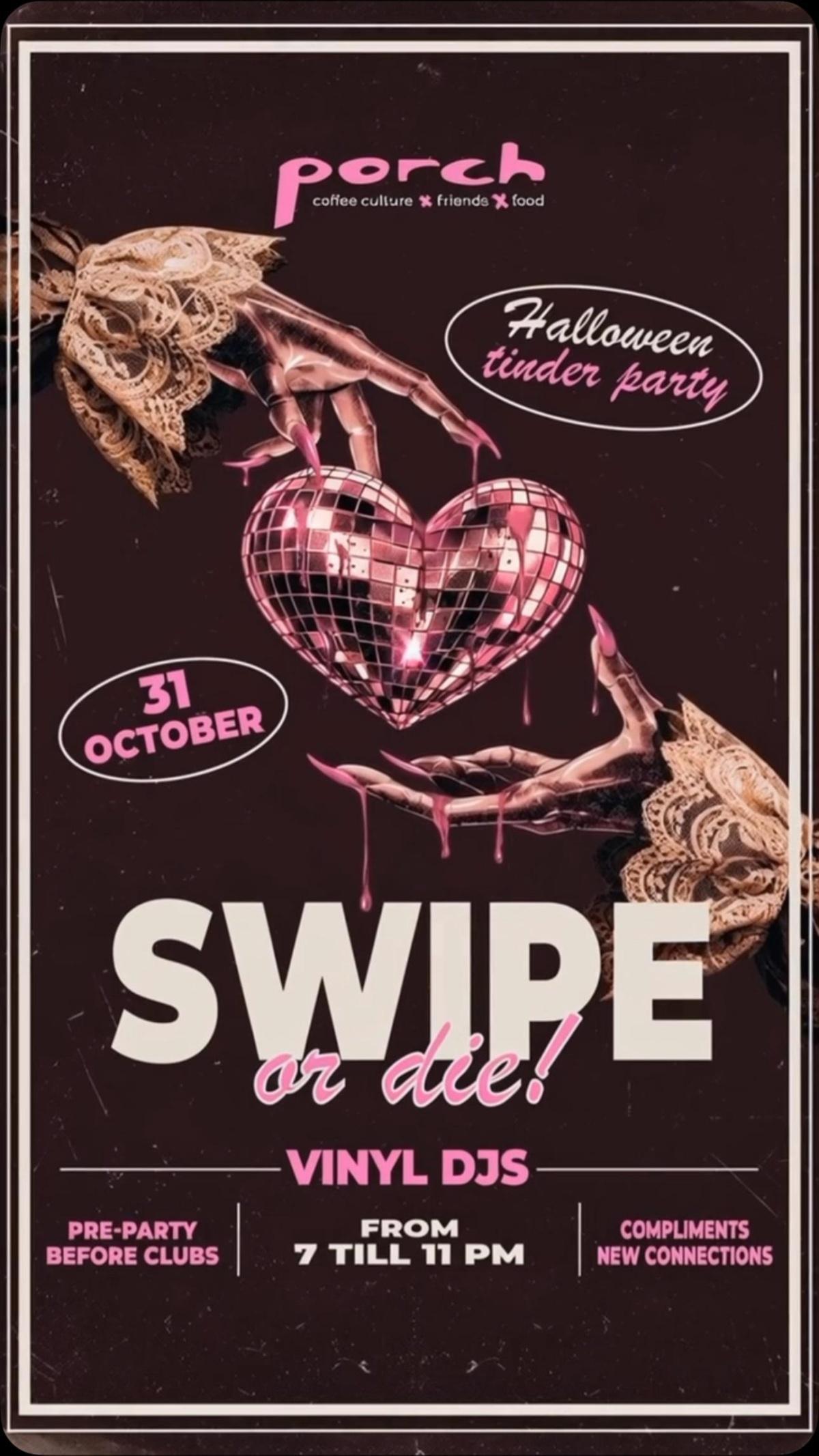 Halloween Tinder Party × Porch at Porch Bali Halloween Tinder Party × Porch at Porch Bali