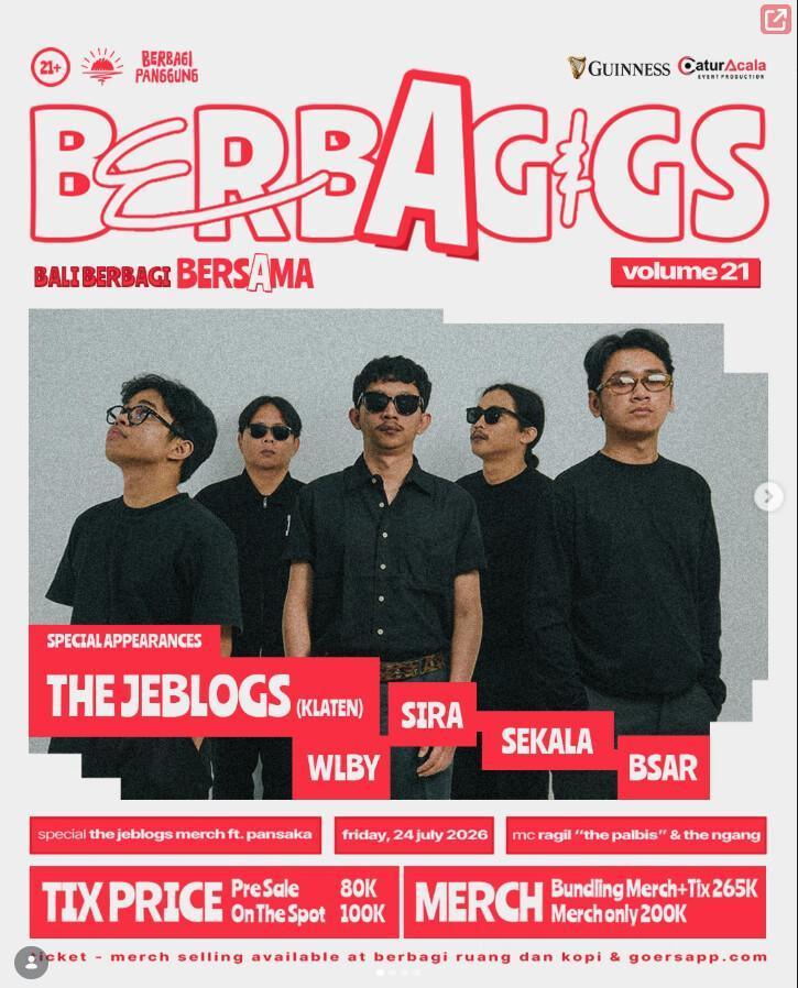 Berbagigs Vol. 21 at Berbagi Ruang & Kopi
