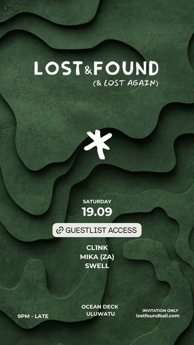 Lost and Found at Ulu Cliffhouse Lost and Found at Ulu Cliffhouse