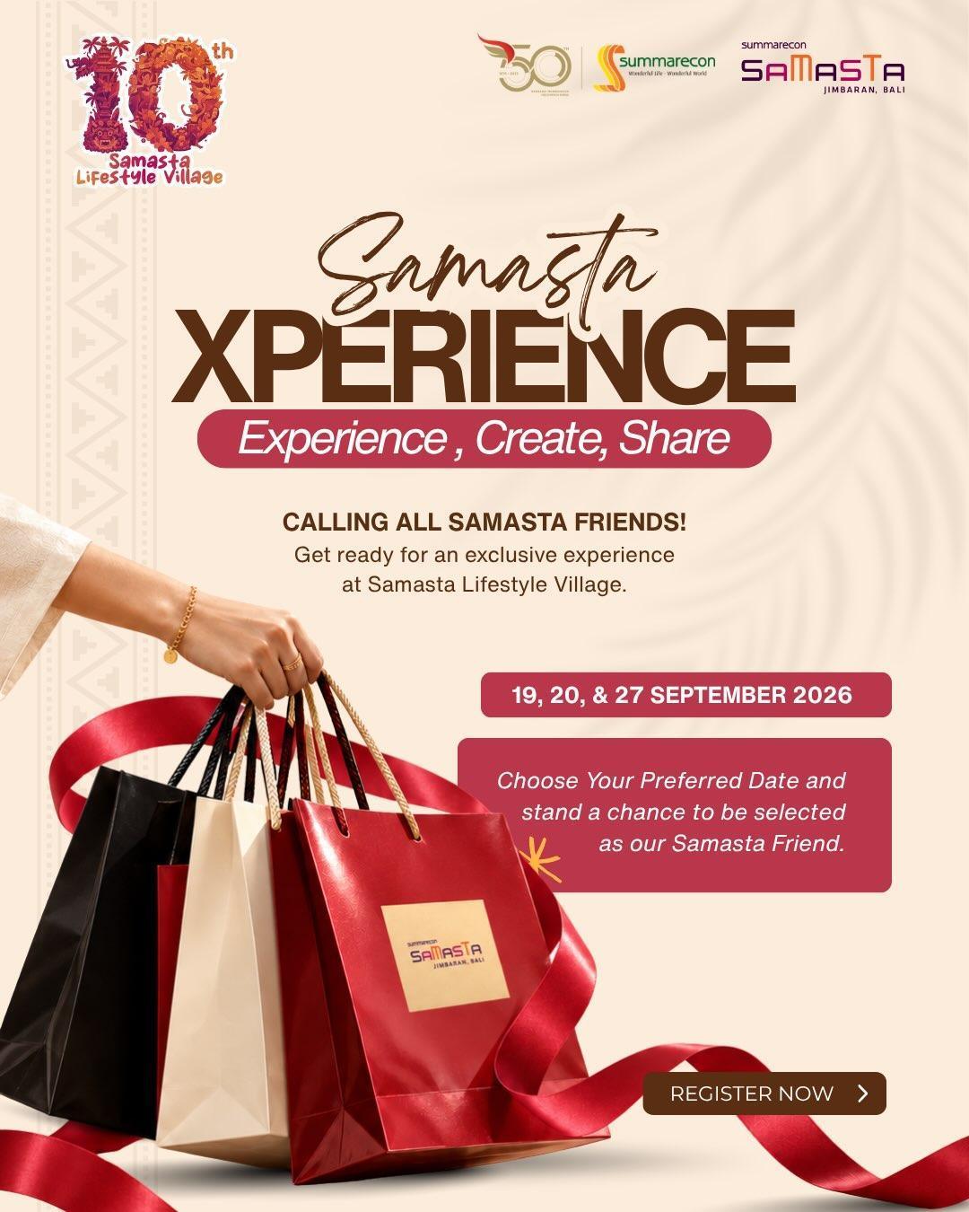 WeekendBarengSummarecon at Samasta Bali WeekendBarengSummarecon at Samasta Bali