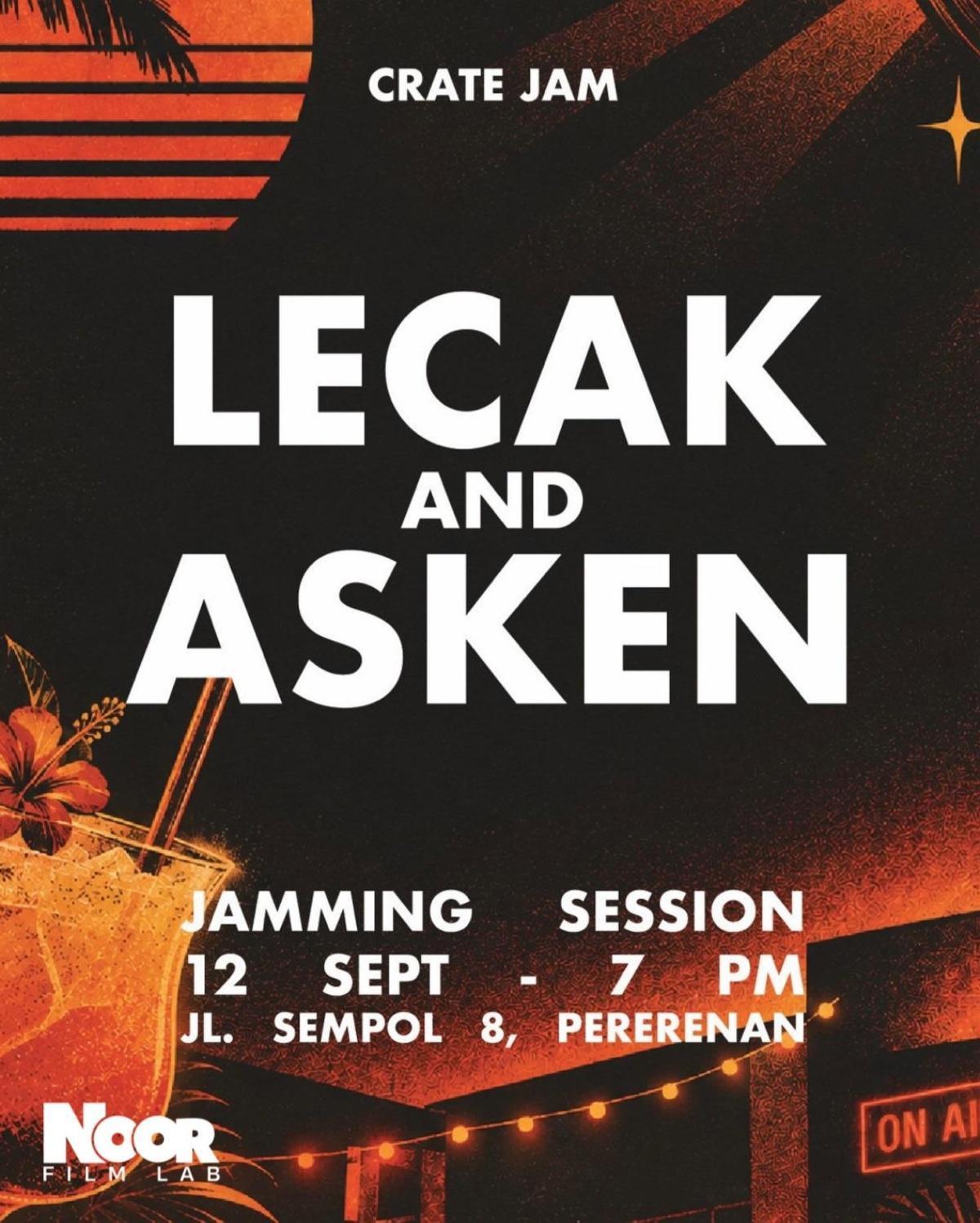 LECAK & ASKEN at Crate Concept LECAK & ASKEN at Crate Concept