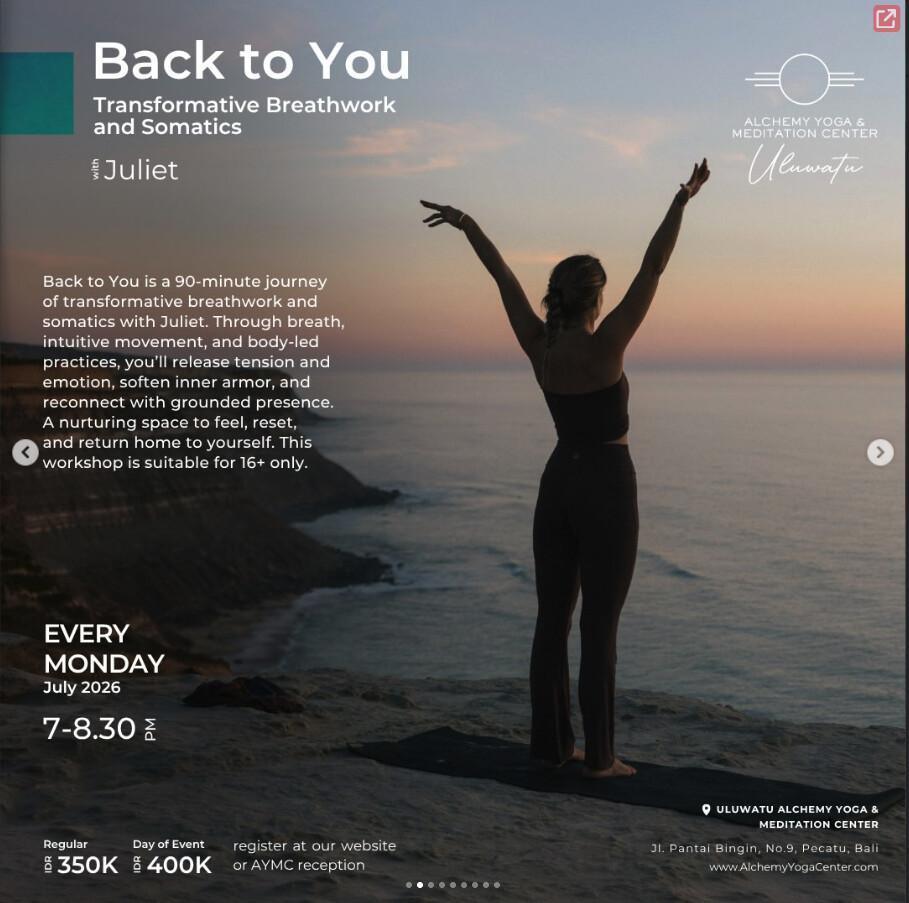 This Week at Alchemy Uluwatu