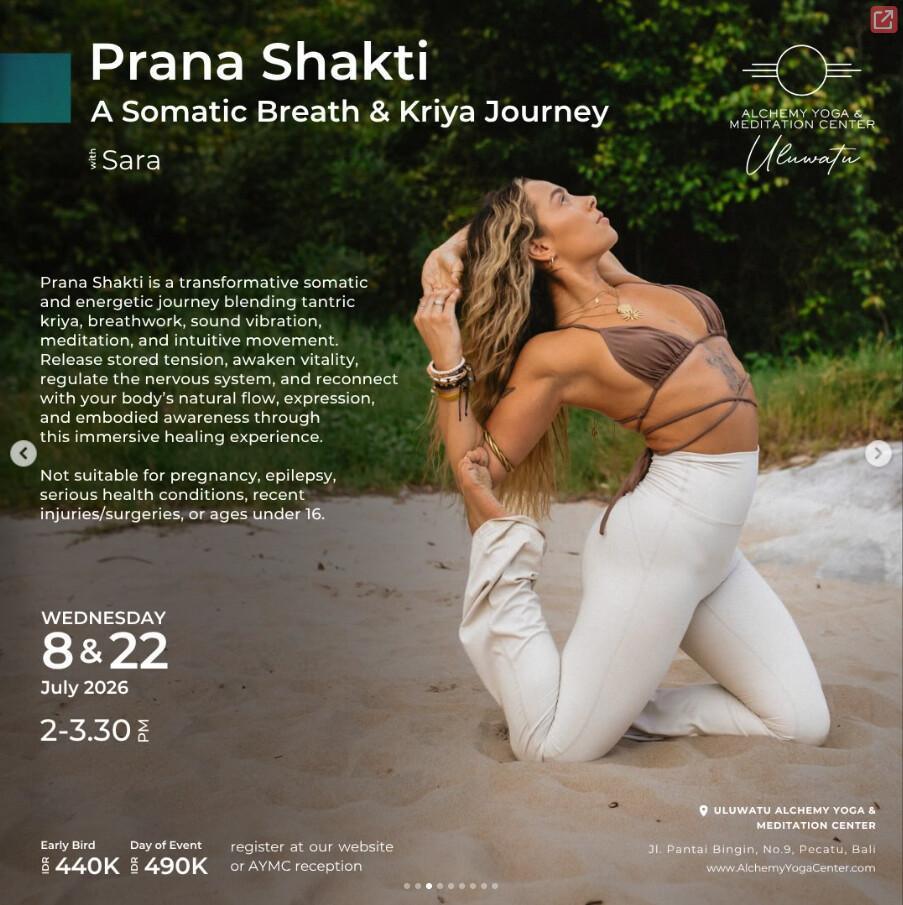 This Week at Alchemy Uluwatu This Week at Alchemy Uluwatu