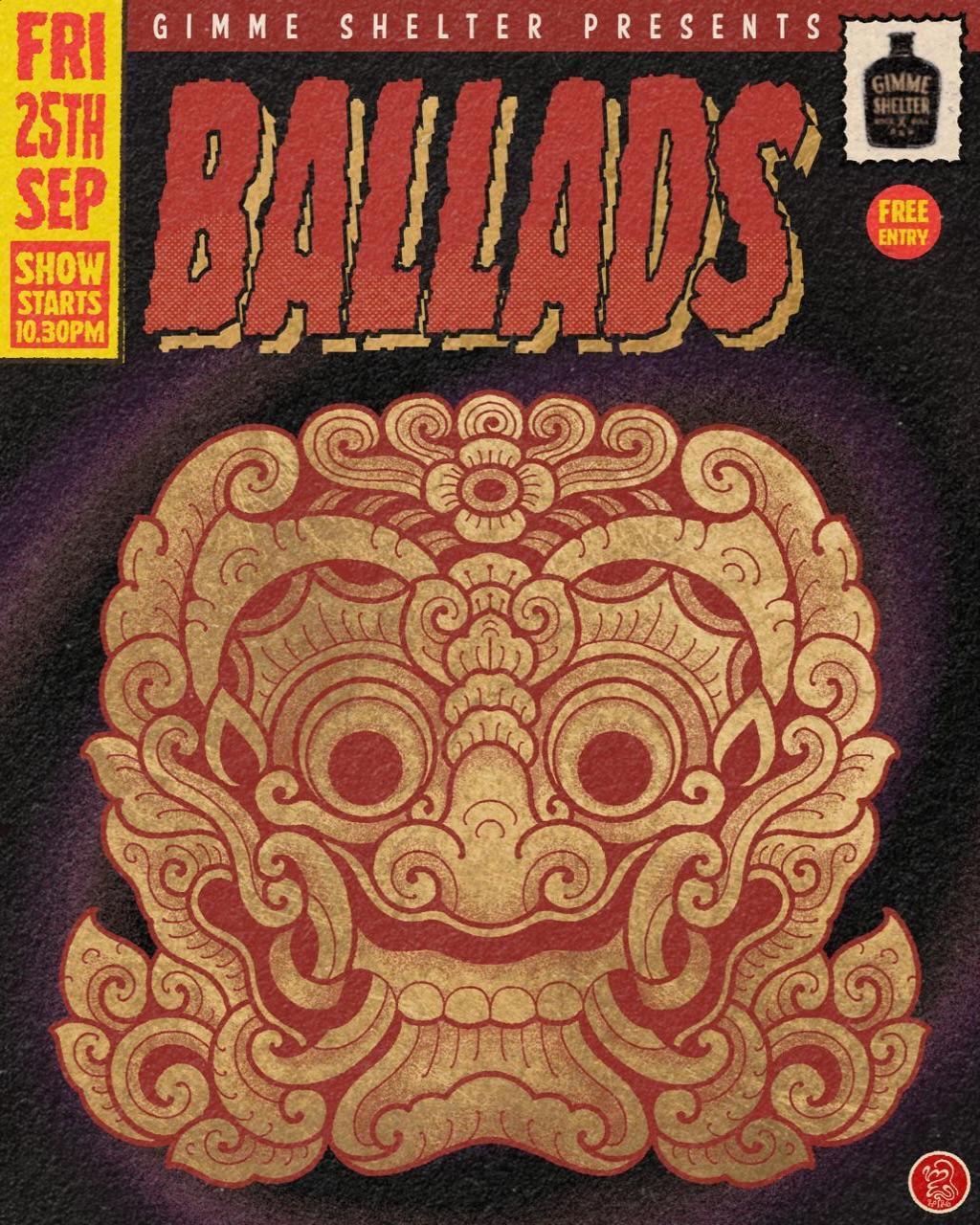 ___ballads___ Live at Gimme Shelter Bali ___ballads___ Live at Gimme Shelter Bali