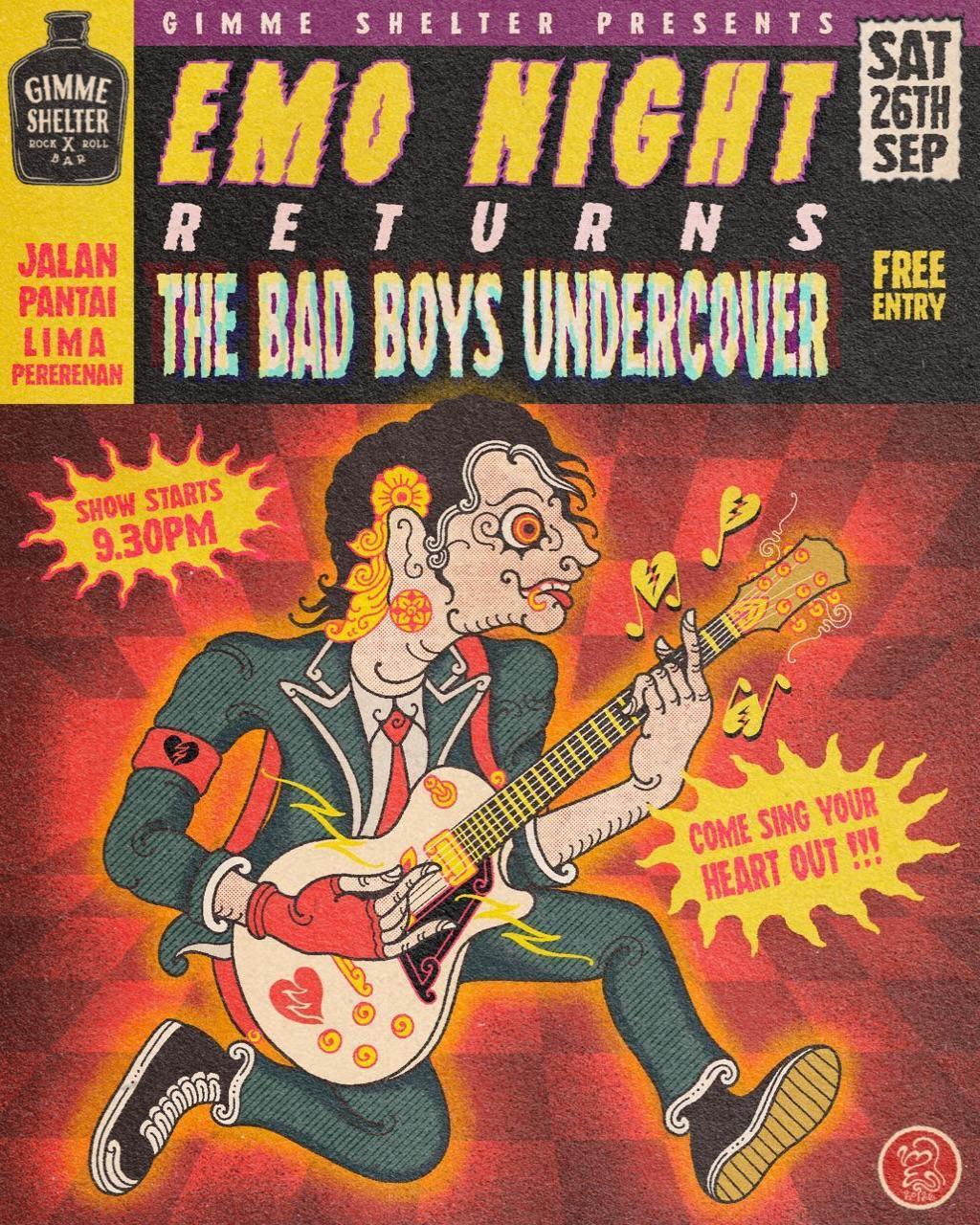 Emo Nite - Gimme Shelter Bali Emo Nite - Gimme Shelter Bali