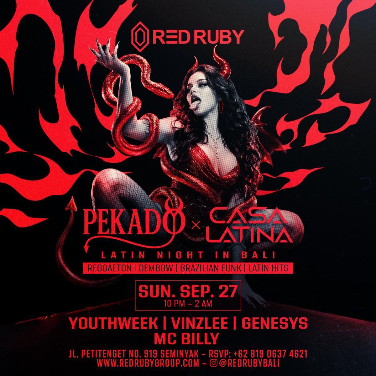 Pekado x Casa Latina at Red Ruby
