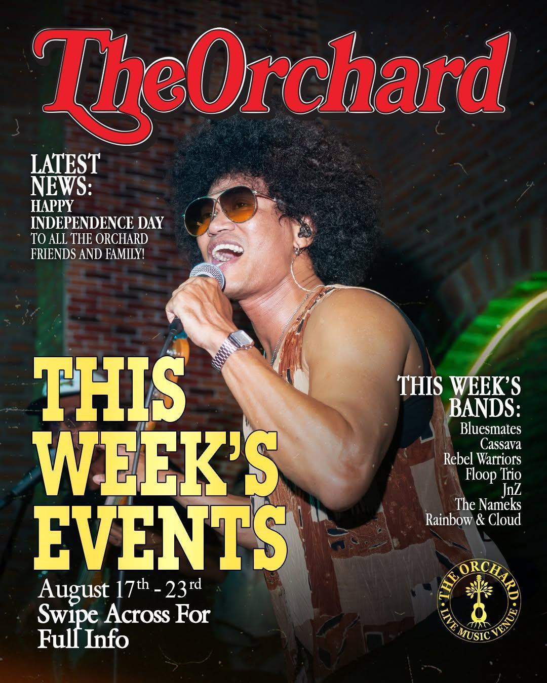 This Week's Events at The Orchard Bali This Week's Events at The Orchard Bali