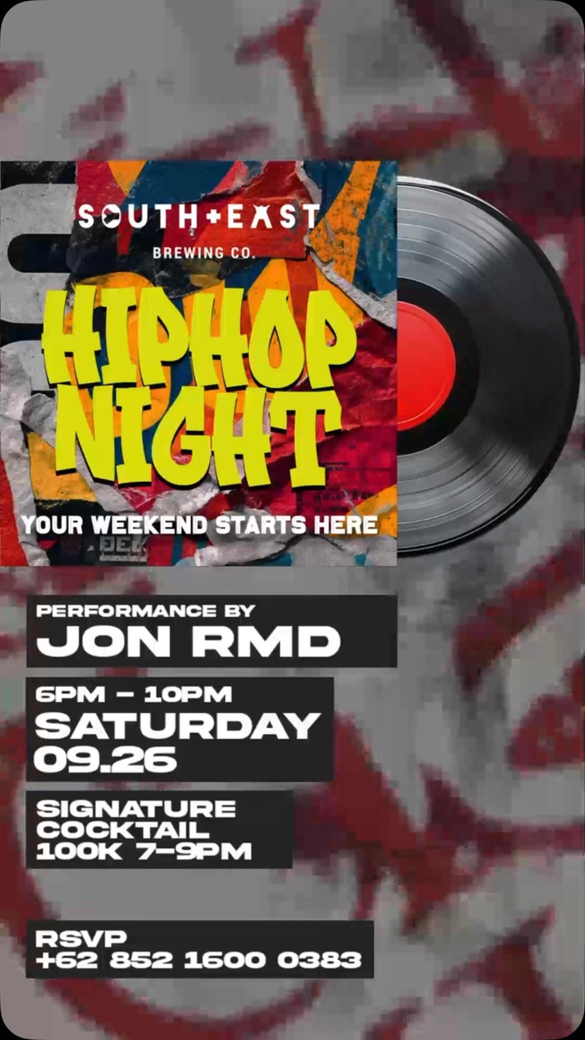 Hiphop Night at South East Brewing Hiphop Night at South East Brewing