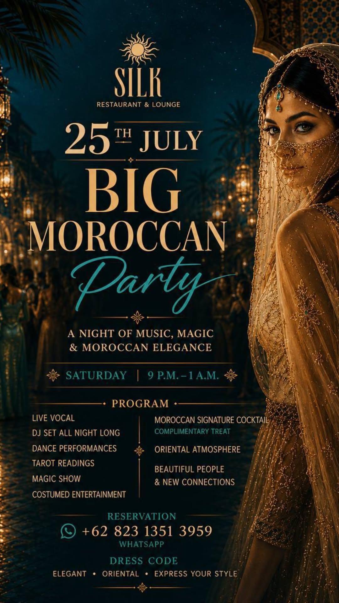 Big Morrocan Party at Silk