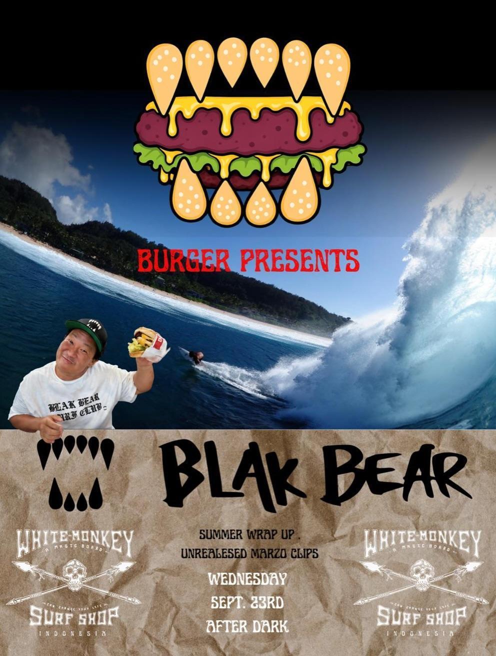 Blak Bear Surf Club Presents Claymarz0 - Indo Sessions Sneak Peak at White Monkey
