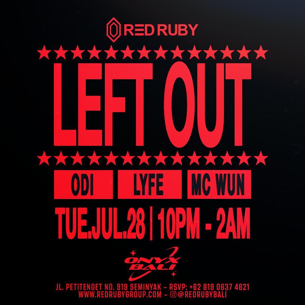 Red Ruby X Onyx Bali at Red Ruby