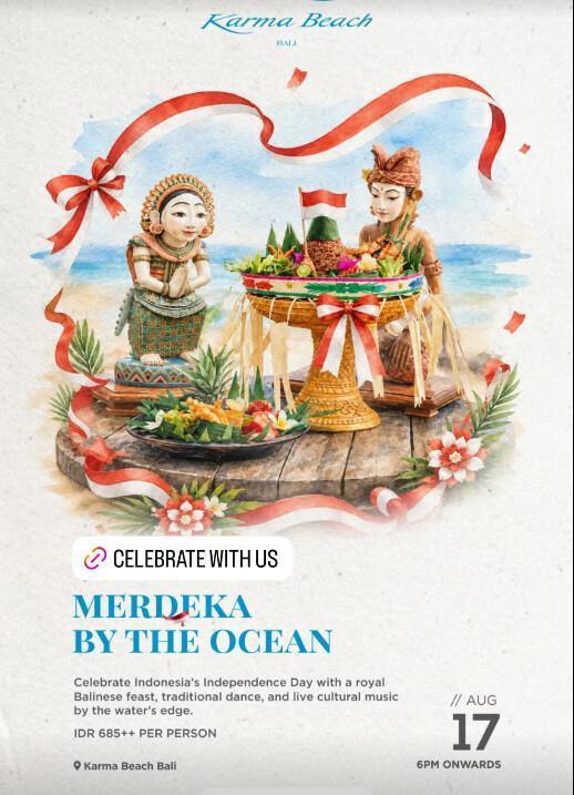 MERDEKA BY THE OCEAN at Karma Kandara Beach Club