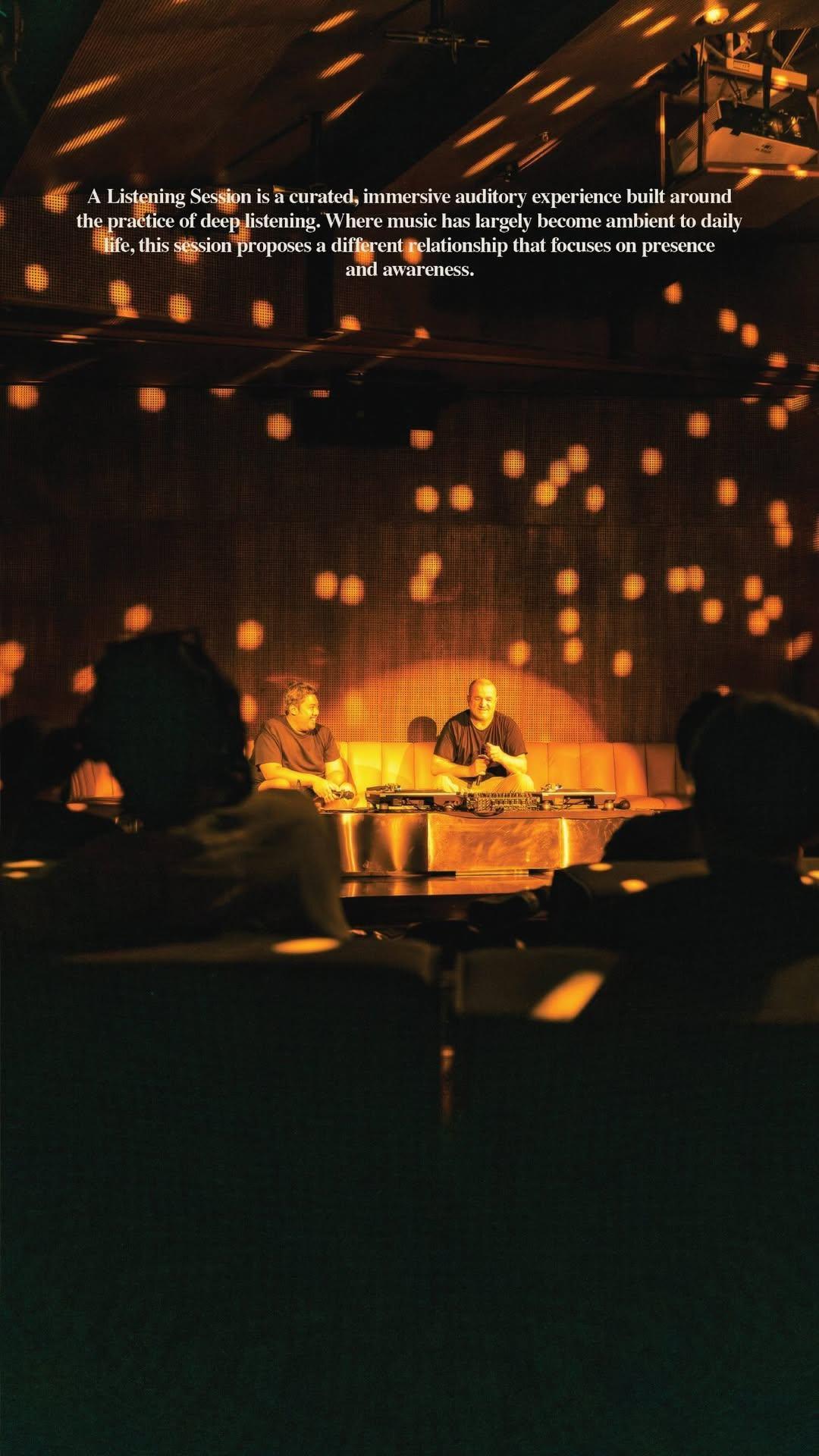 Listening Session with Ron Trent at Klymax Discotheque