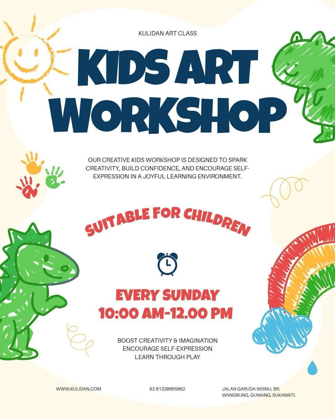 Kids Art Workshop at Kulidan Space Kids Art Workshop at Kulidan Space