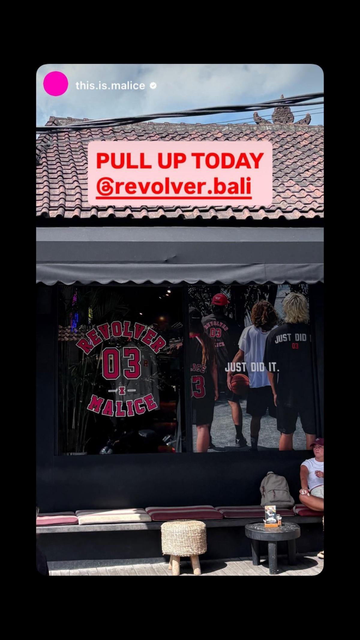 The Saturday Rev Up! Capsule Collection Launch at Revolver Bali The Saturday Rev Up! Capsule Collection Launch at Revolver Bali