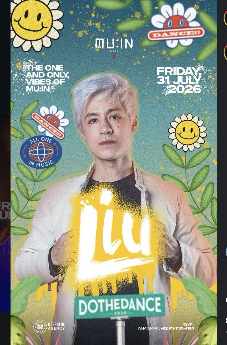 Liu at MU:IN Bali