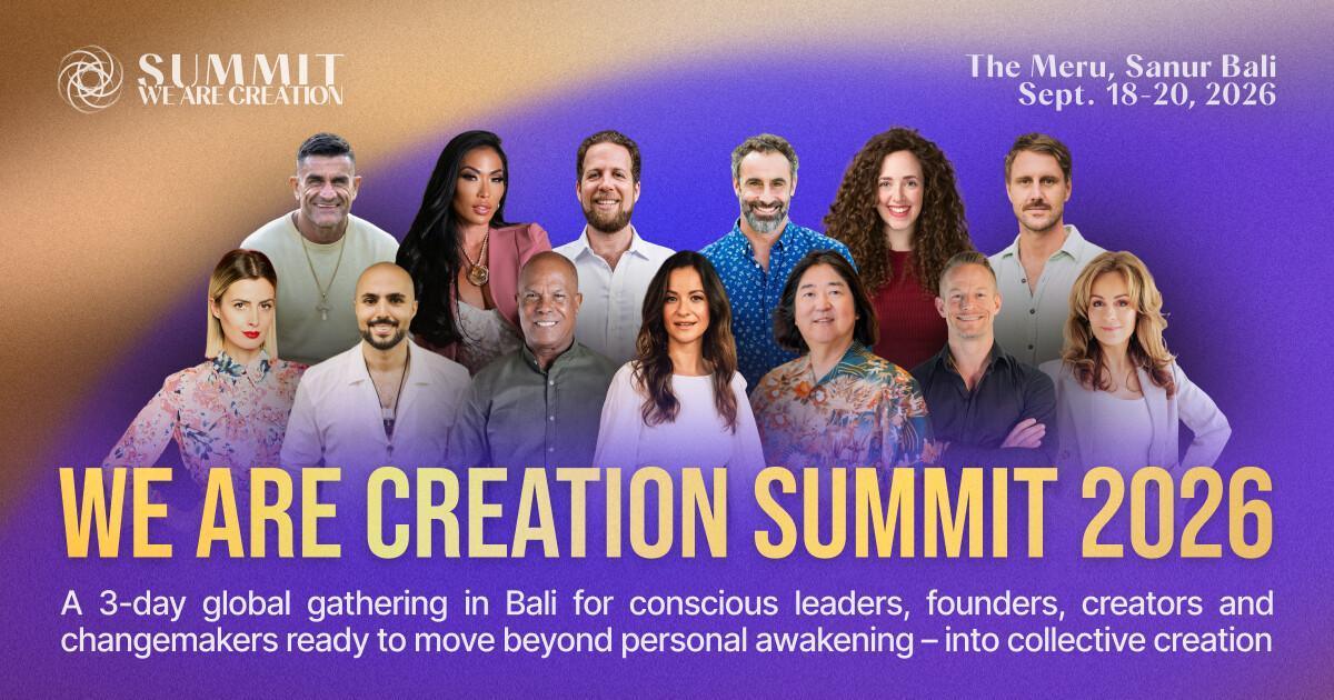 We Are Creation Summit 2026 at The Meru Sanur