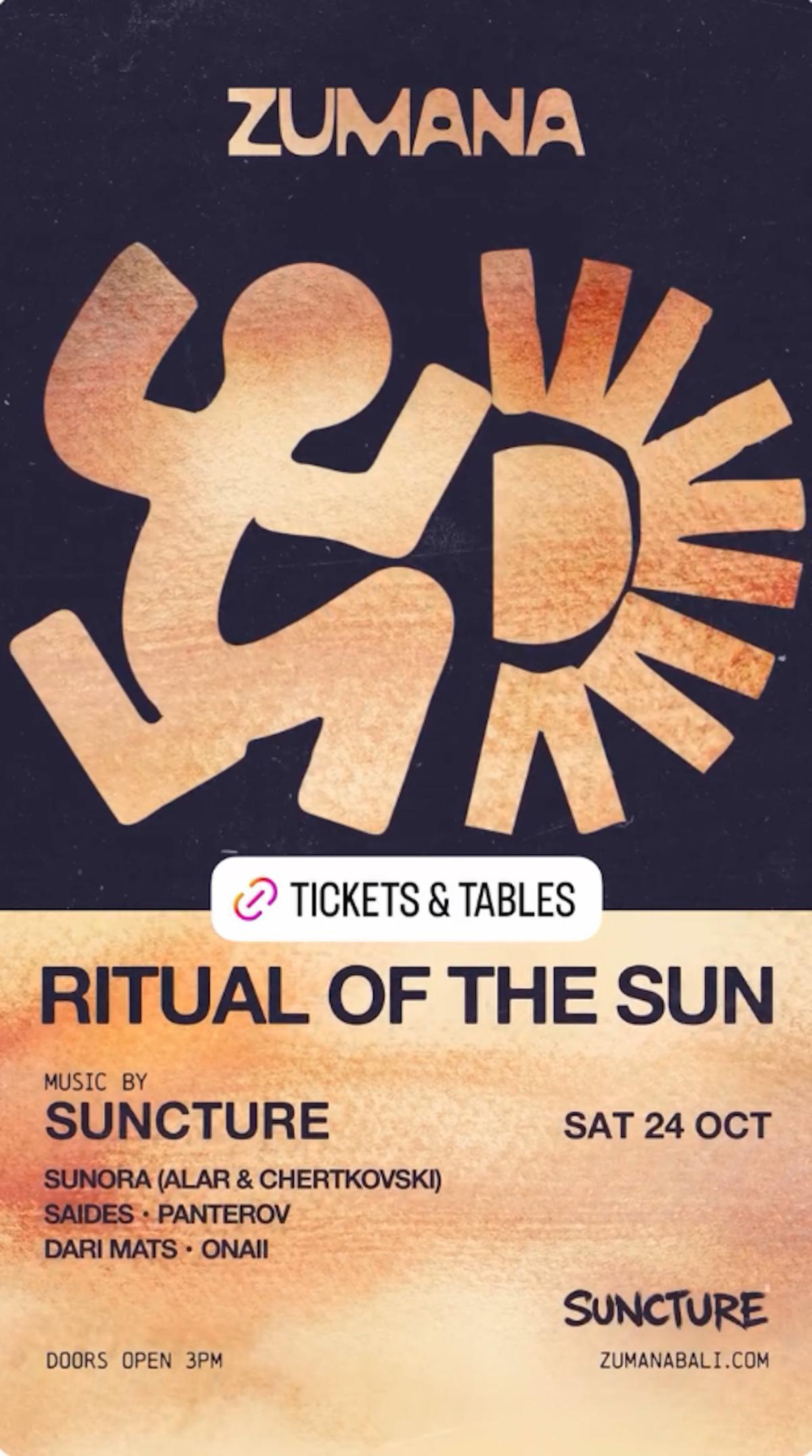 Suncture at Zumana Bali