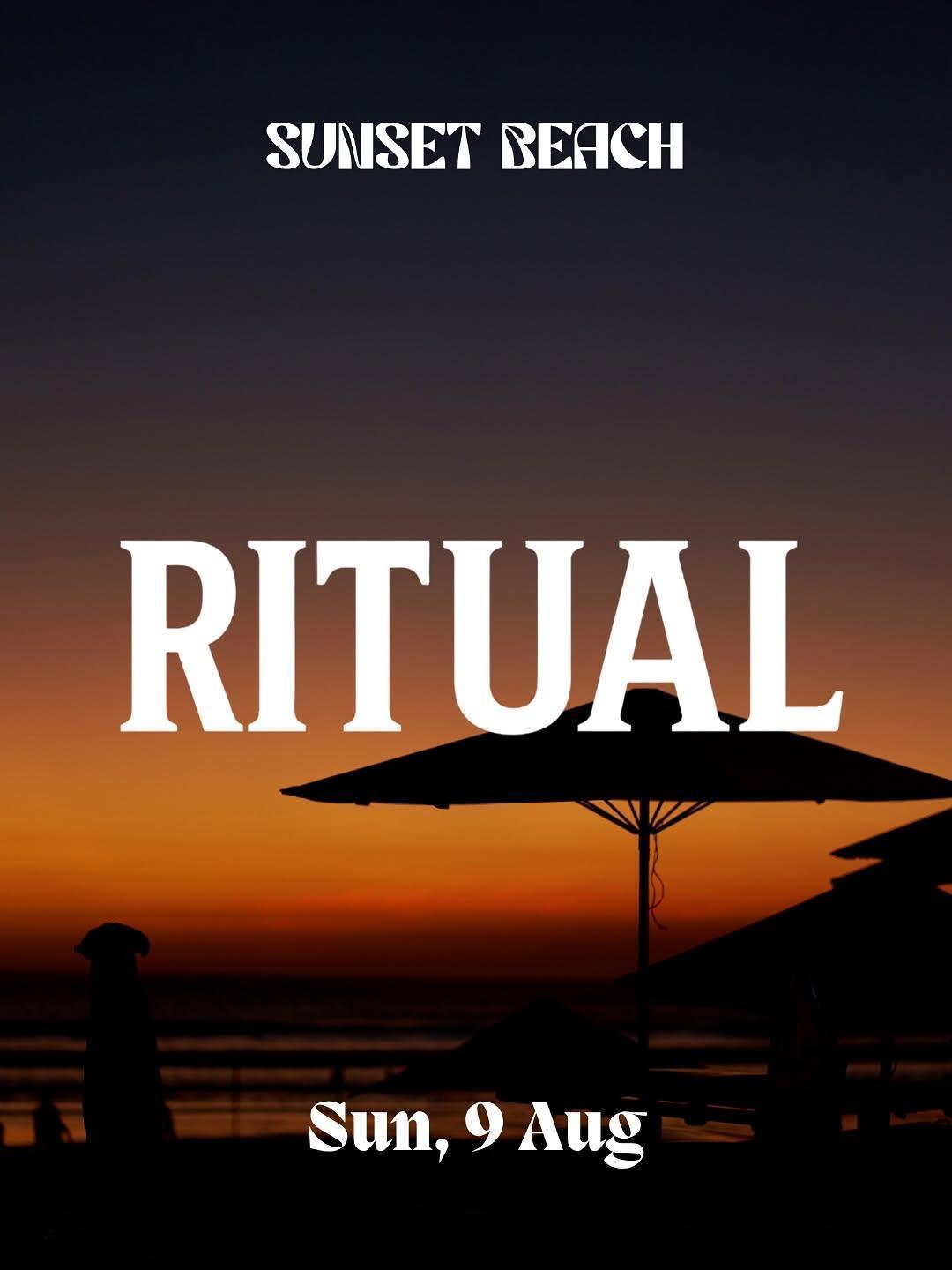 Ritual x Bali Live Sessions at Sunset Beach Bali Ritual x Bali Live Sessions at Sunset Beach Bali