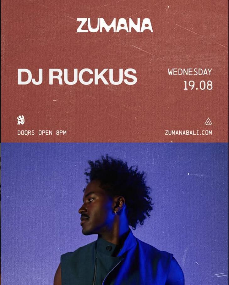 DJ Ruckus at Zumana Bali