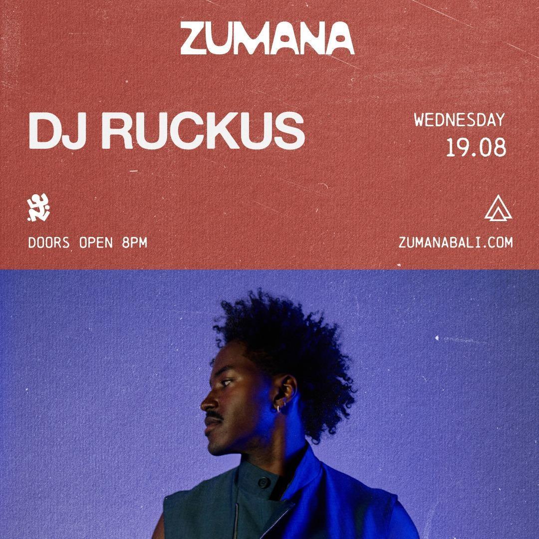 DJ Ruckus at Zumana Bali
