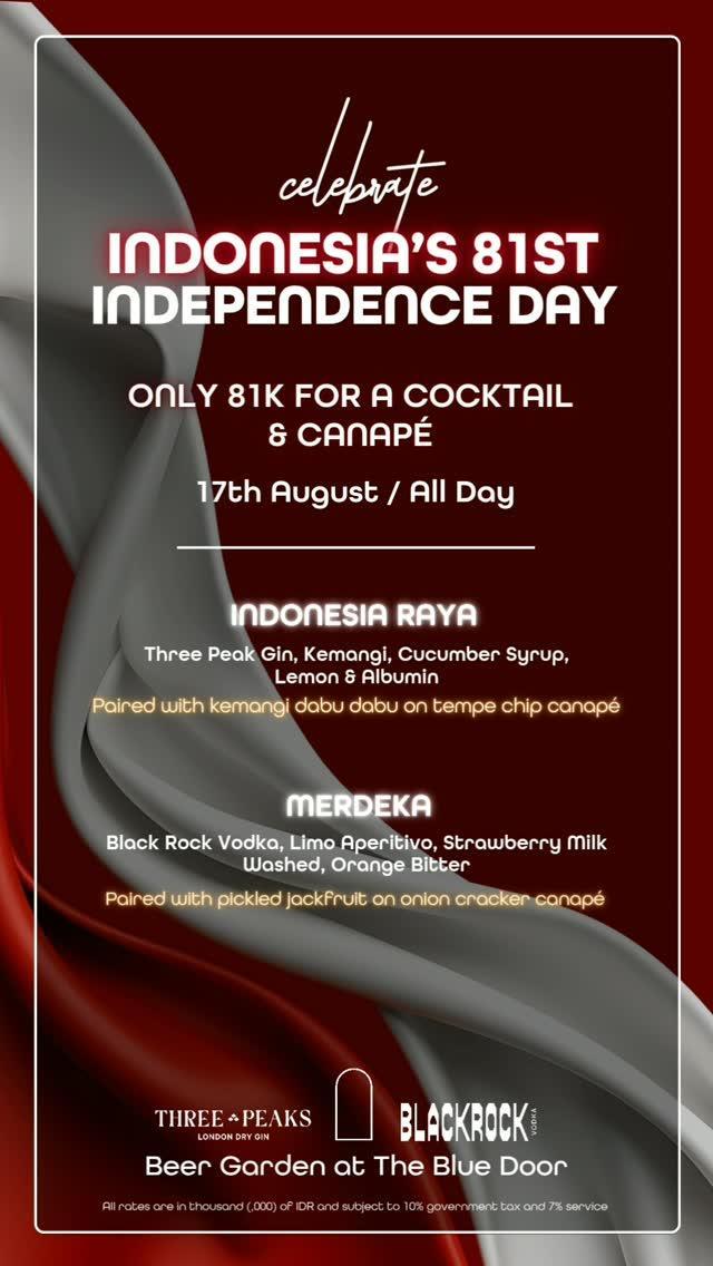 Merdeka Celebration - 81st Independence Day at The Blue Door Beer Garden Merdeka Celebration - 81st Independence Day at The Blue Door Beer Garden