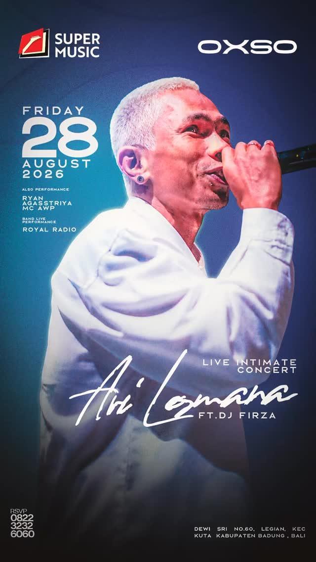 LIVE INTIMATE CONCERT Ari Lesmana FT. DJ FIRZA at Oxso Bali