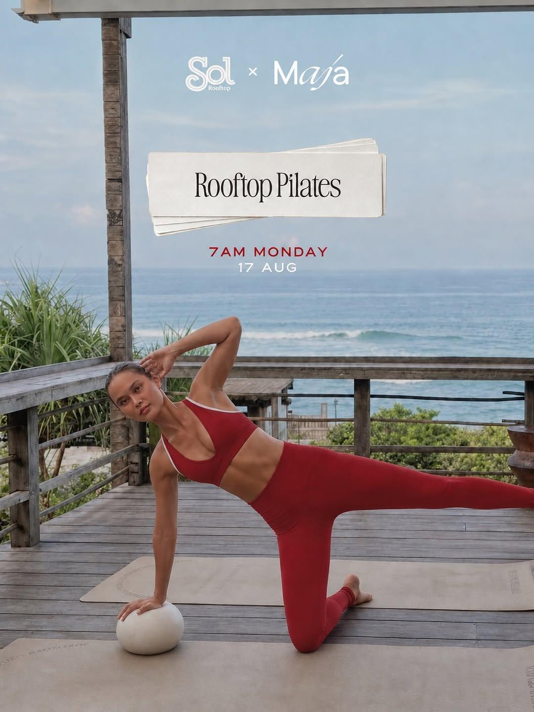 Independence Day Pilates & Breakfast at Sol Rooftop Bali Independence Day Pilates & Breakfast at Sol Rooftop Bali