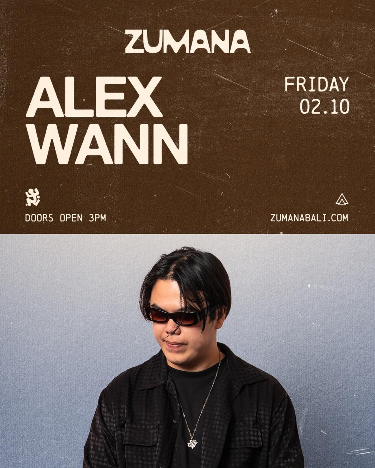 Alex Wann at Zumana Bali