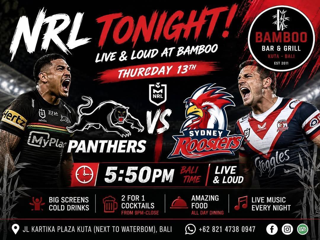 NRL: Penrith Panthers vs Sydney Roosters at Bamboo NRL: Penrith Panthers vs Sydney Roosters at Bamboo