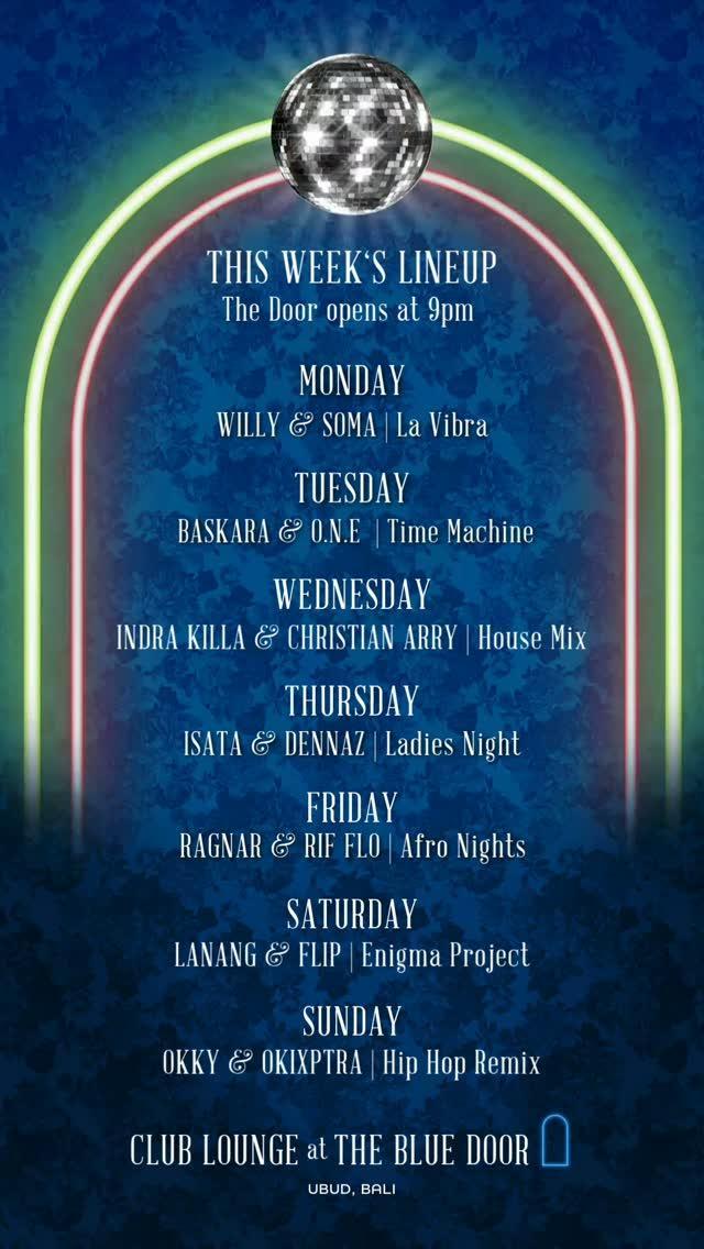 This Week at The Blue Door at The Blue Door Nightclub This Week at The Blue Door at The Blue Door Nightclub