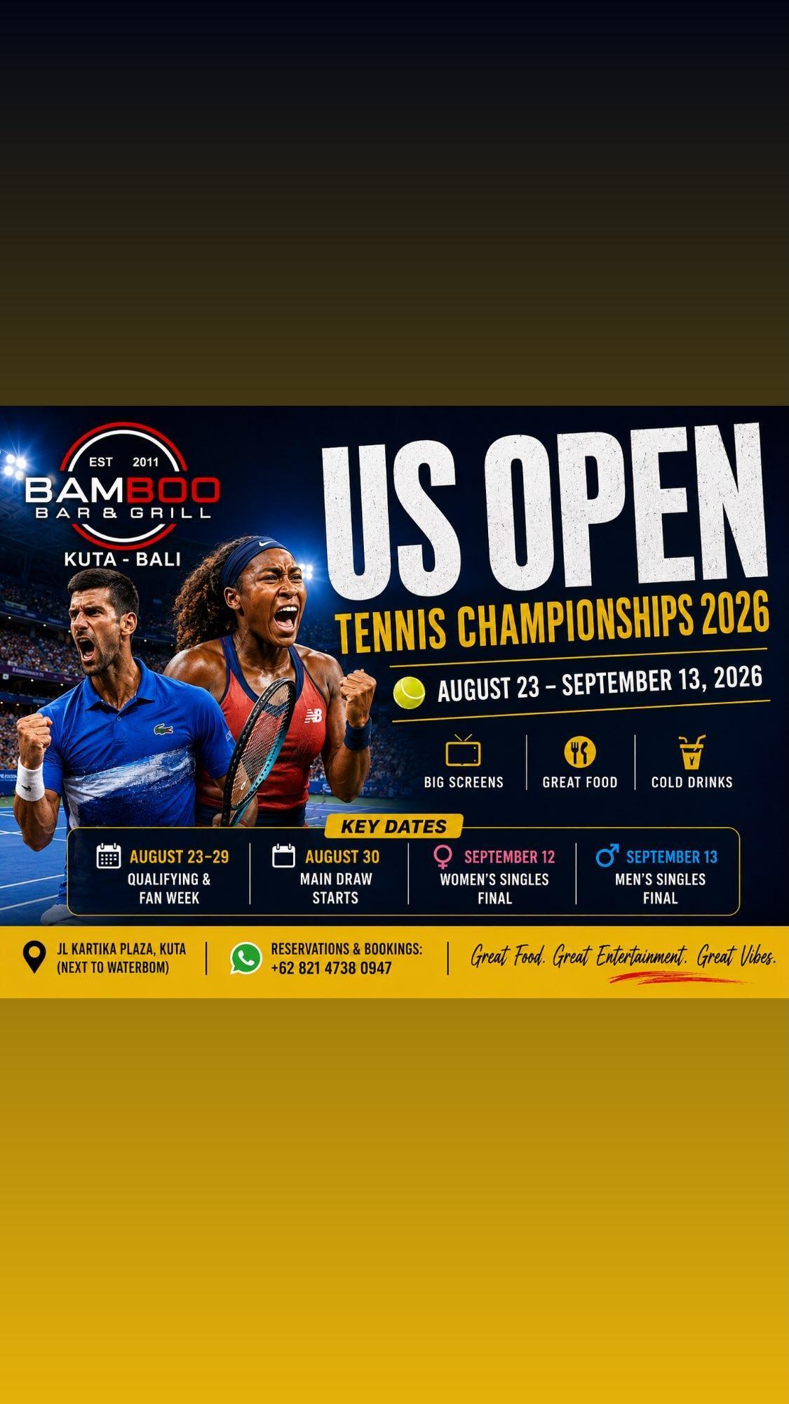 AFL Finals Wildcard Finals Round at Bamboo Bar & Grill Kuta AFL Finals Wildcard Finals Round at Bamboo Bar & Grill Kuta