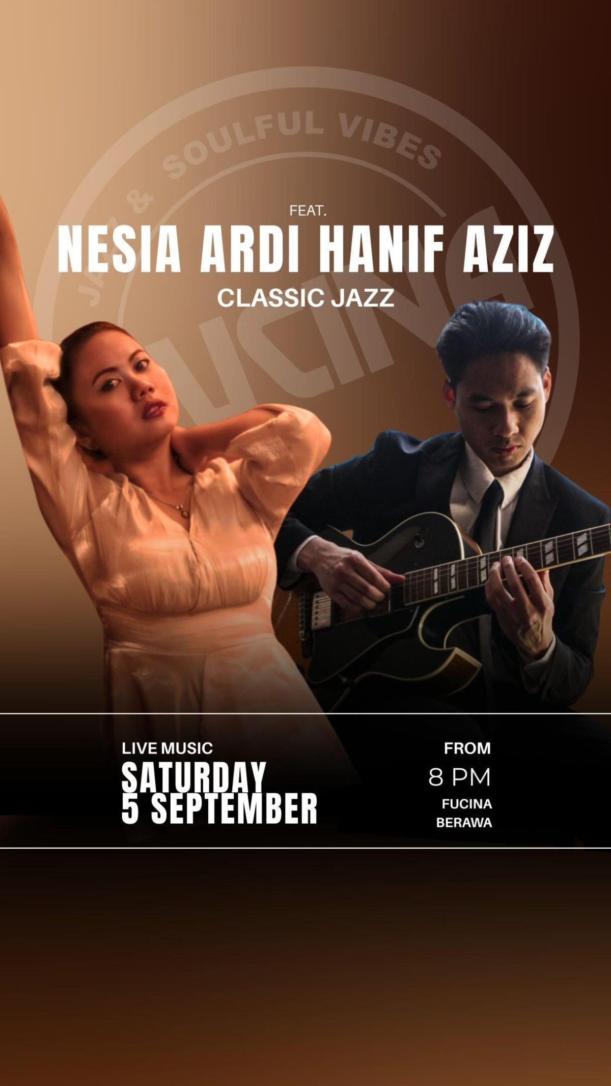 Nesia Ardi feat. Hanif Aziz at Fucina Bali Nesia Ardi feat. Hanif Aziz at Fucina Bali