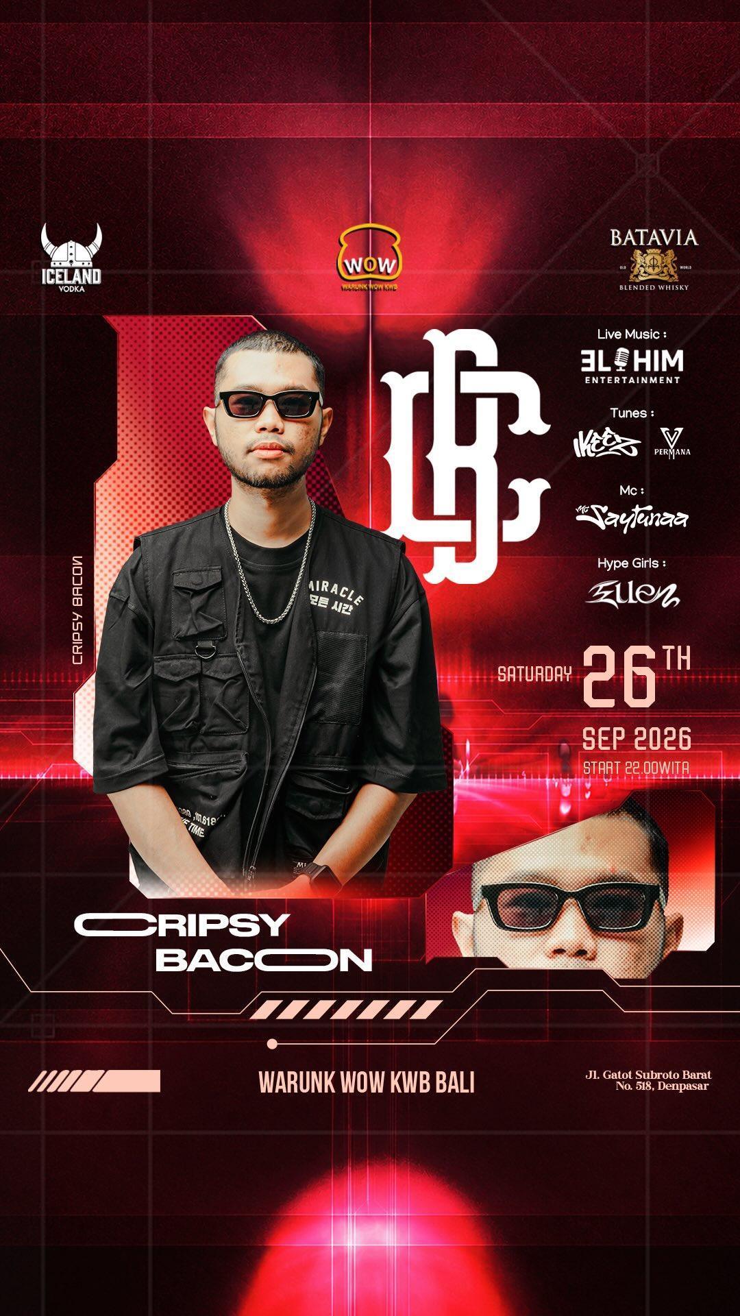 Cripsy Bacon at Warunkwowkwb Bali Cripsy Bacon at Warunkwowkwb Bali