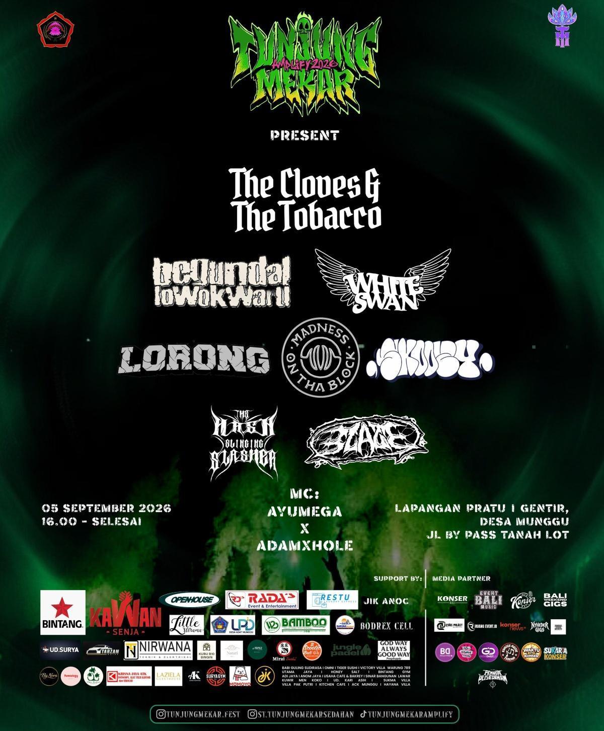 Tunjung Mekar Amplify at Konser Bali Tunjung Mekar Amplify at Konser Bali