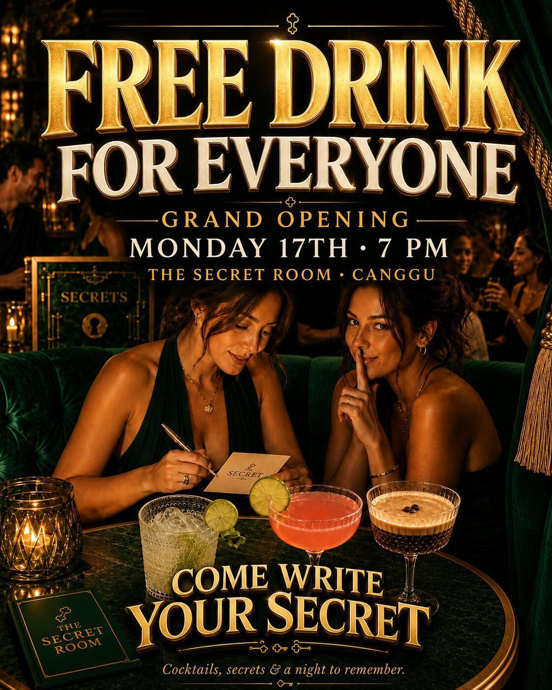 Grand Opening at The Secret Room