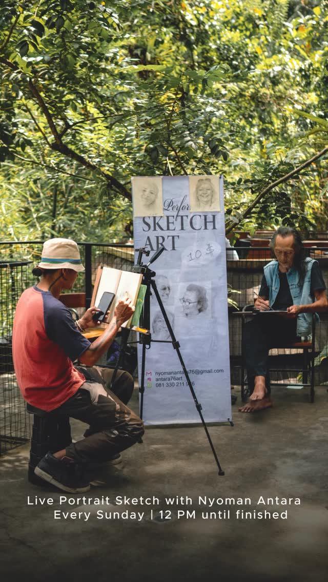 Weekly Live Portrait Sketch Sessions at WYAH Ubud Weekly Live Portrait Sketch Sessions at WYAH Ubud