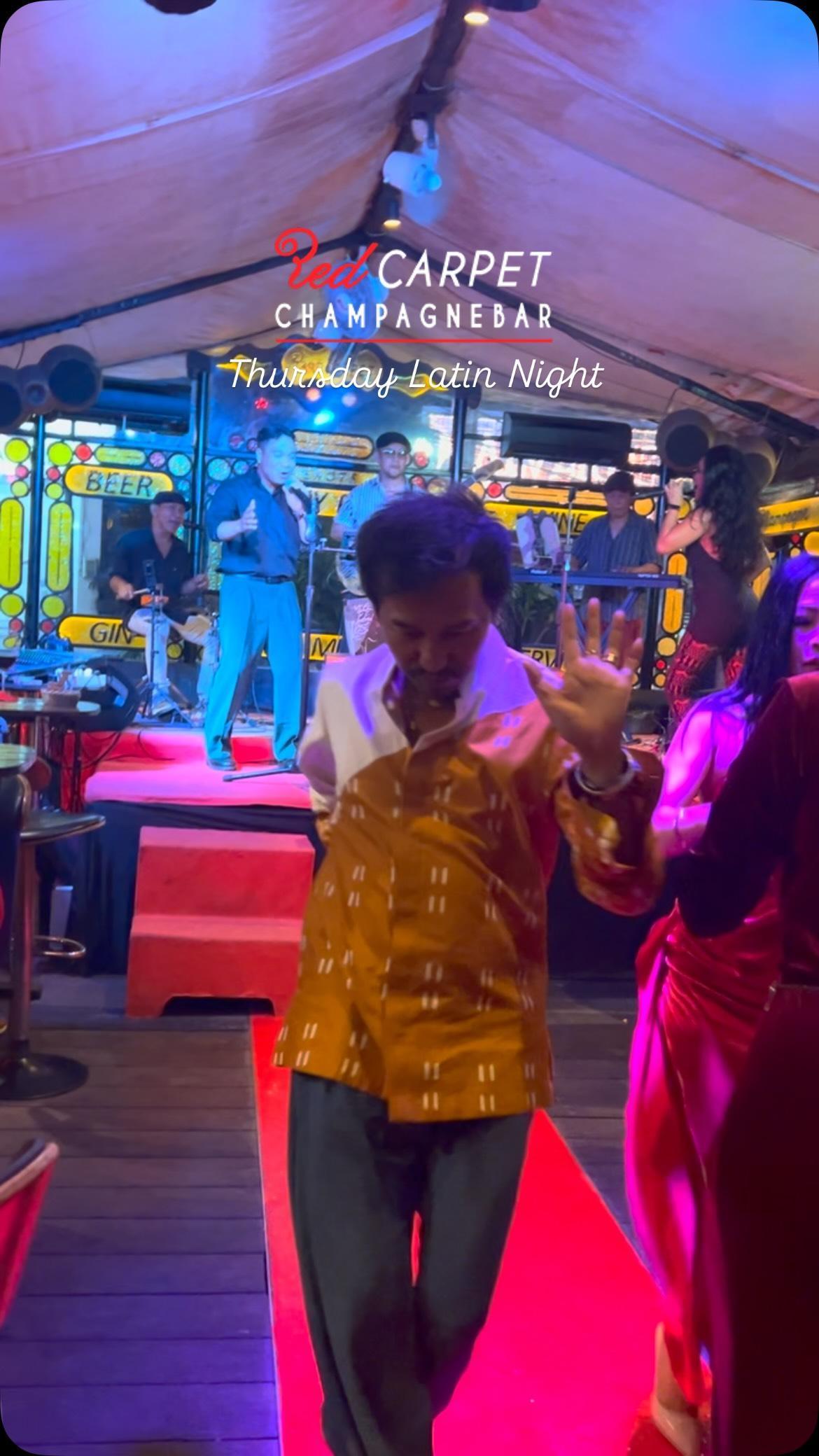 Thursday Latin Night at Red Carpet Champagne Bar Thursday Latin Night at Red Carpet Champagne Bar