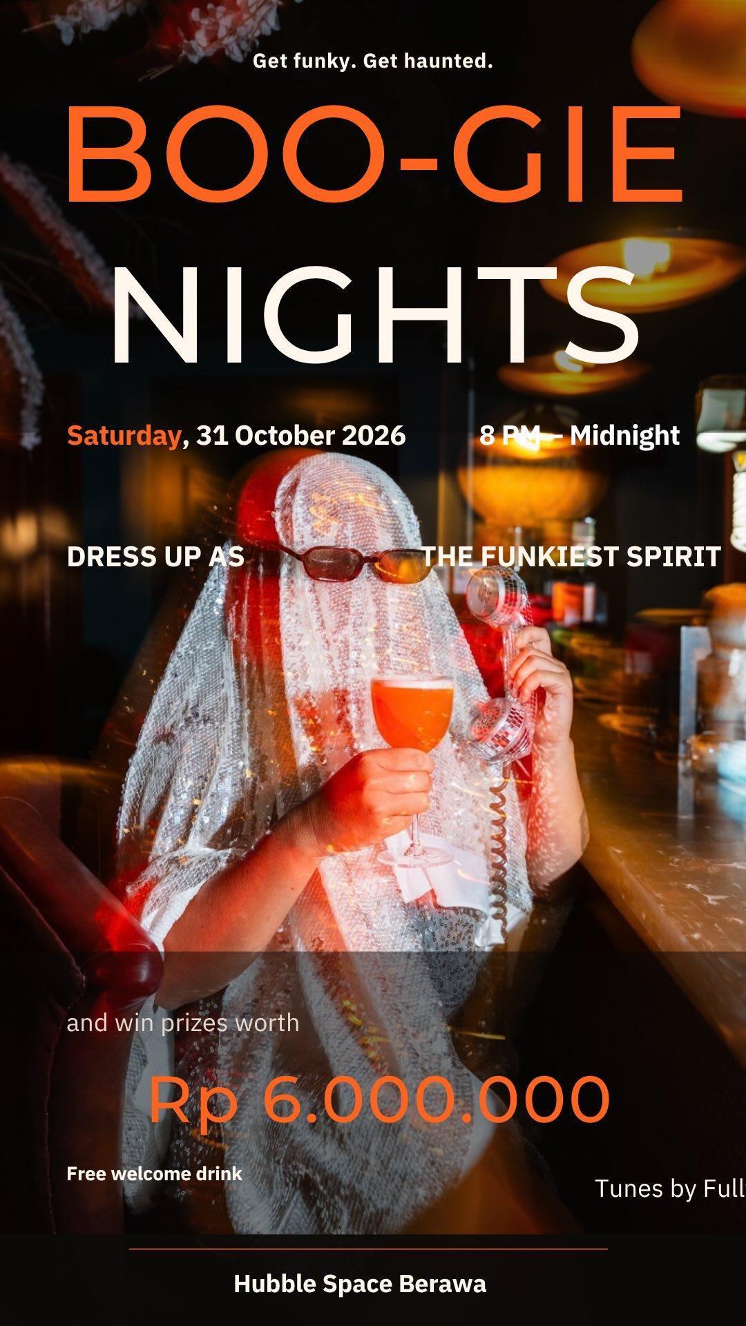 BOO-GIE NIGHTS at Hubble Bali BOO-GIE NIGHTS at Hubble Bali