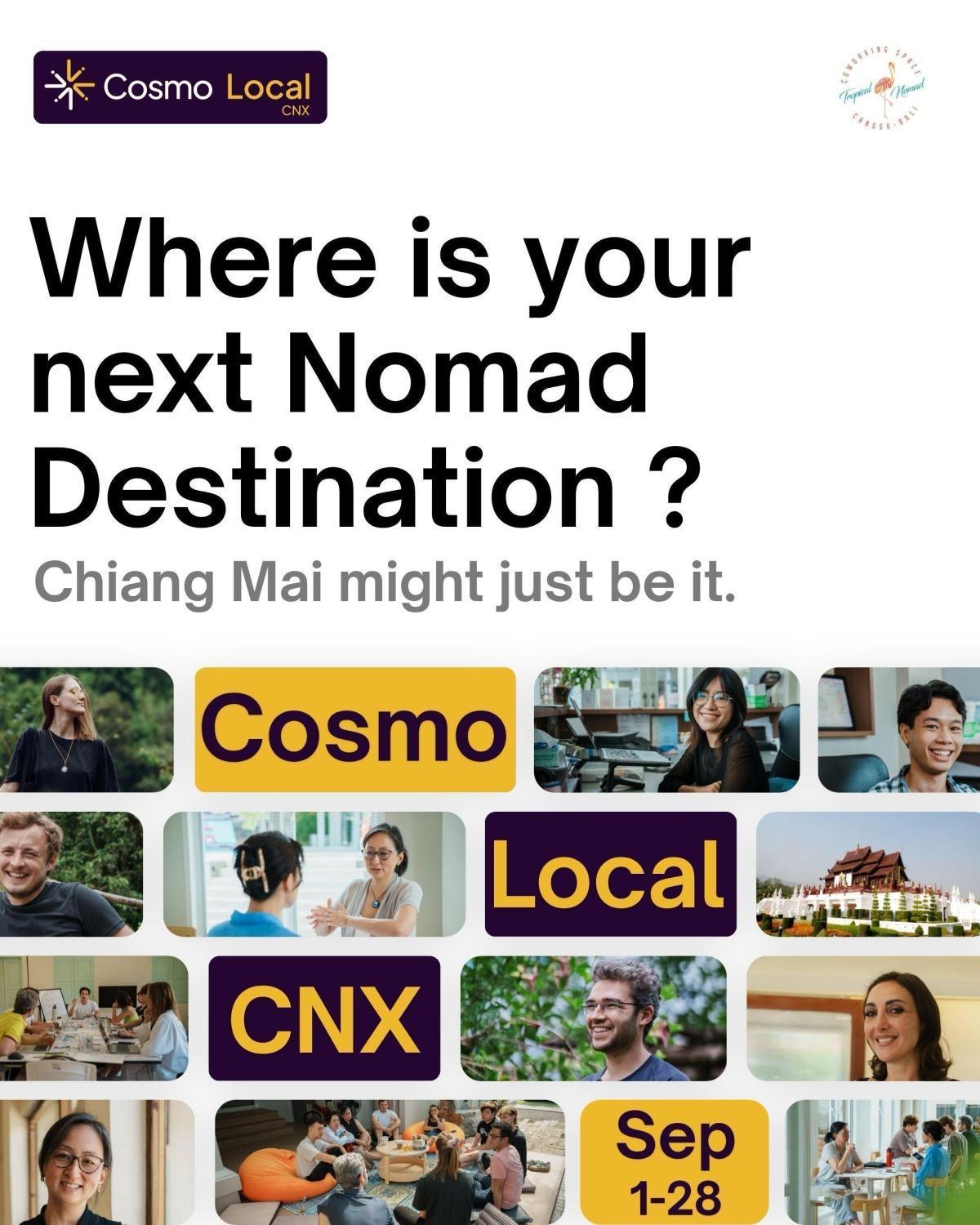 Cosmo Local CNX at Tropical Nomad Canggu Cosmo Local CNX at Tropical Nomad Canggu