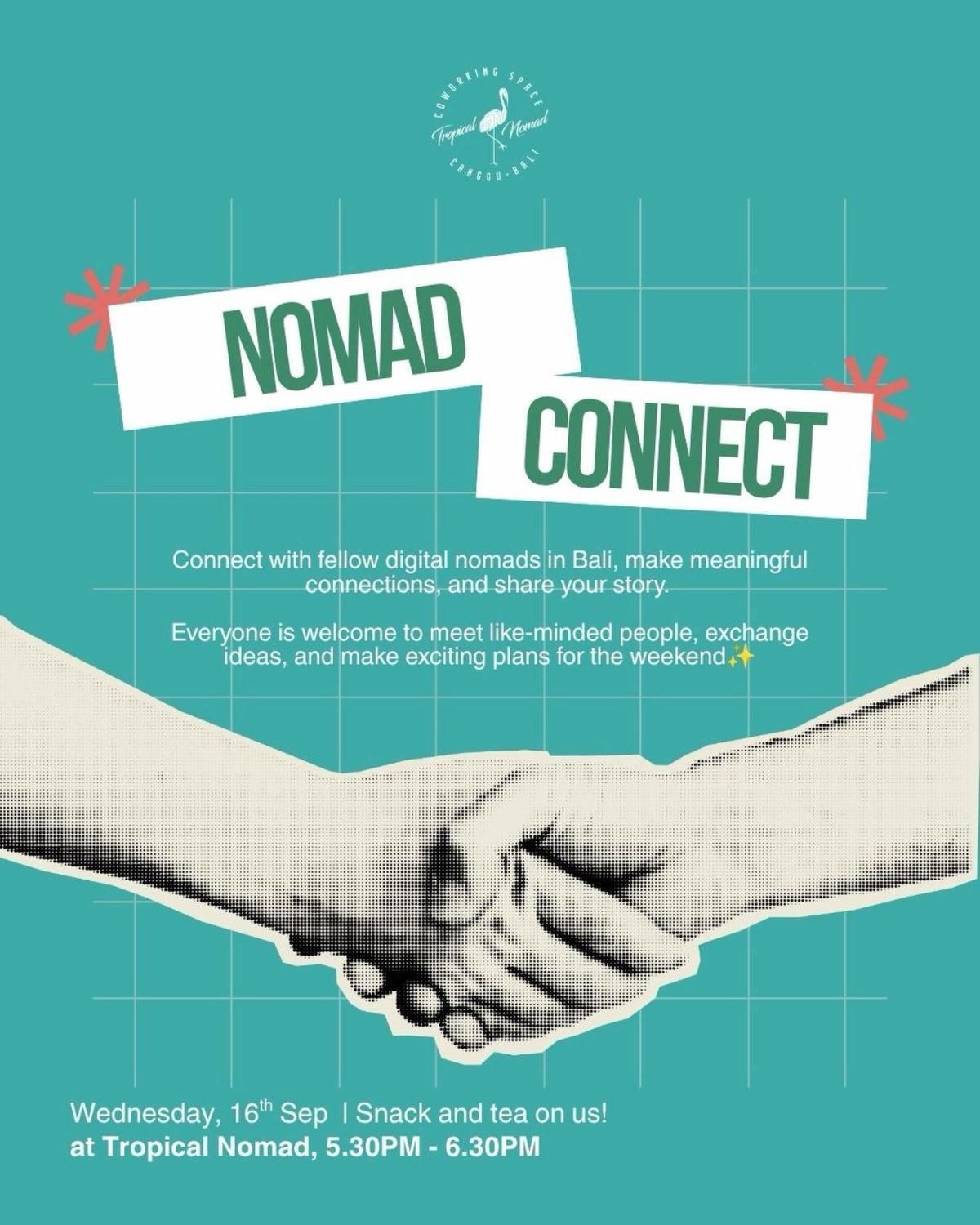 Nomad Connect at Tropical Nomad Canggu Nomad Connect at Tropical Nomad Canggu