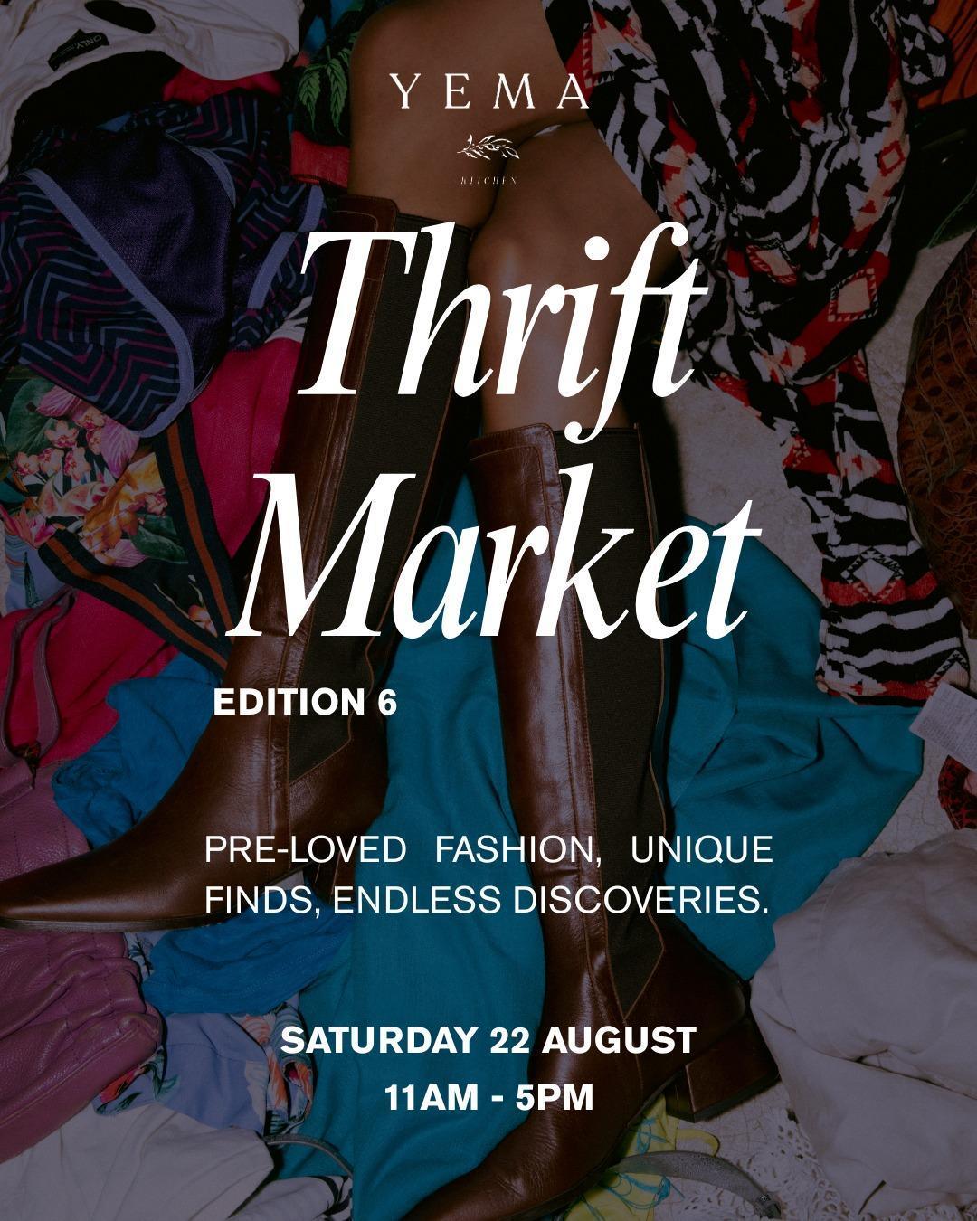 Yema Kitchen's Thrift Market Edition 7 at YEMA BALI Yema Kitchen's Thrift Market Edition 7 at YEMA BALI