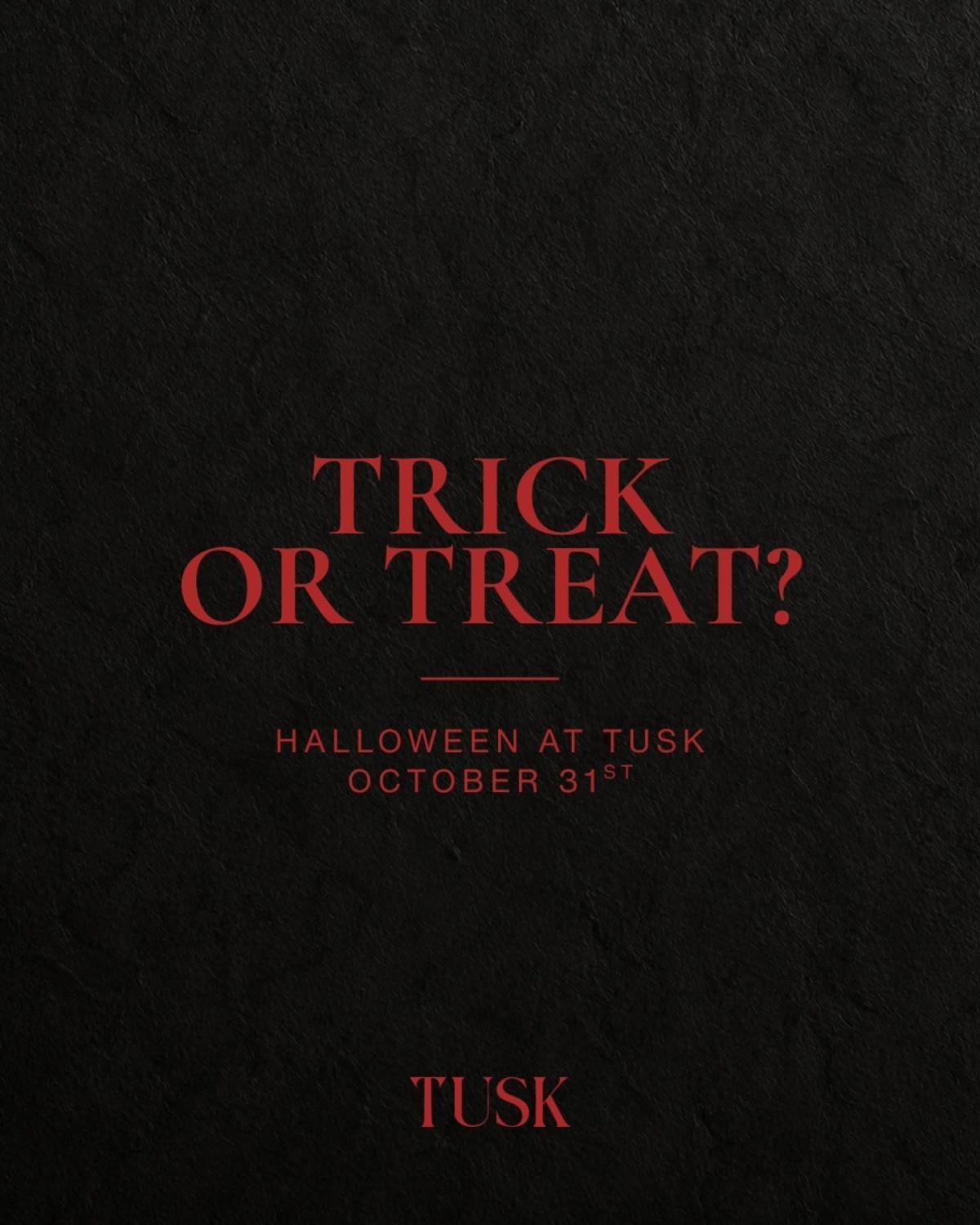 Halloween at TUSK at Tusk Bali Halloween at TUSK at Tusk Bali