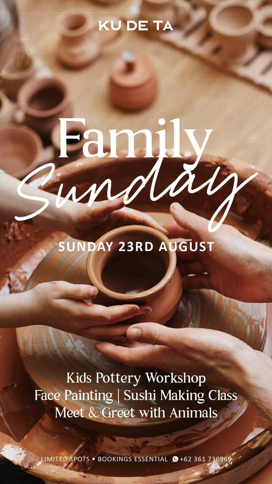 Family Sunday & Sunday Market at Ku de ta Family Sunday & Sunday Market at Ku de ta