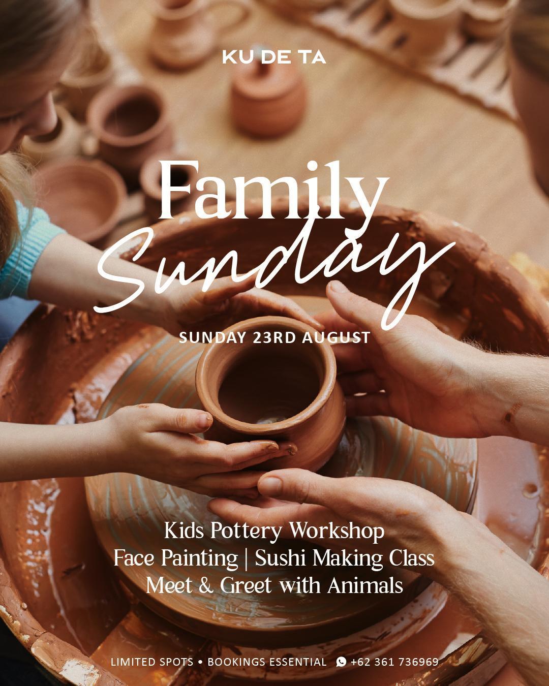 Family Sunday & Sunday Market at Ku de ta Family Sunday & Sunday Market at Ku de ta