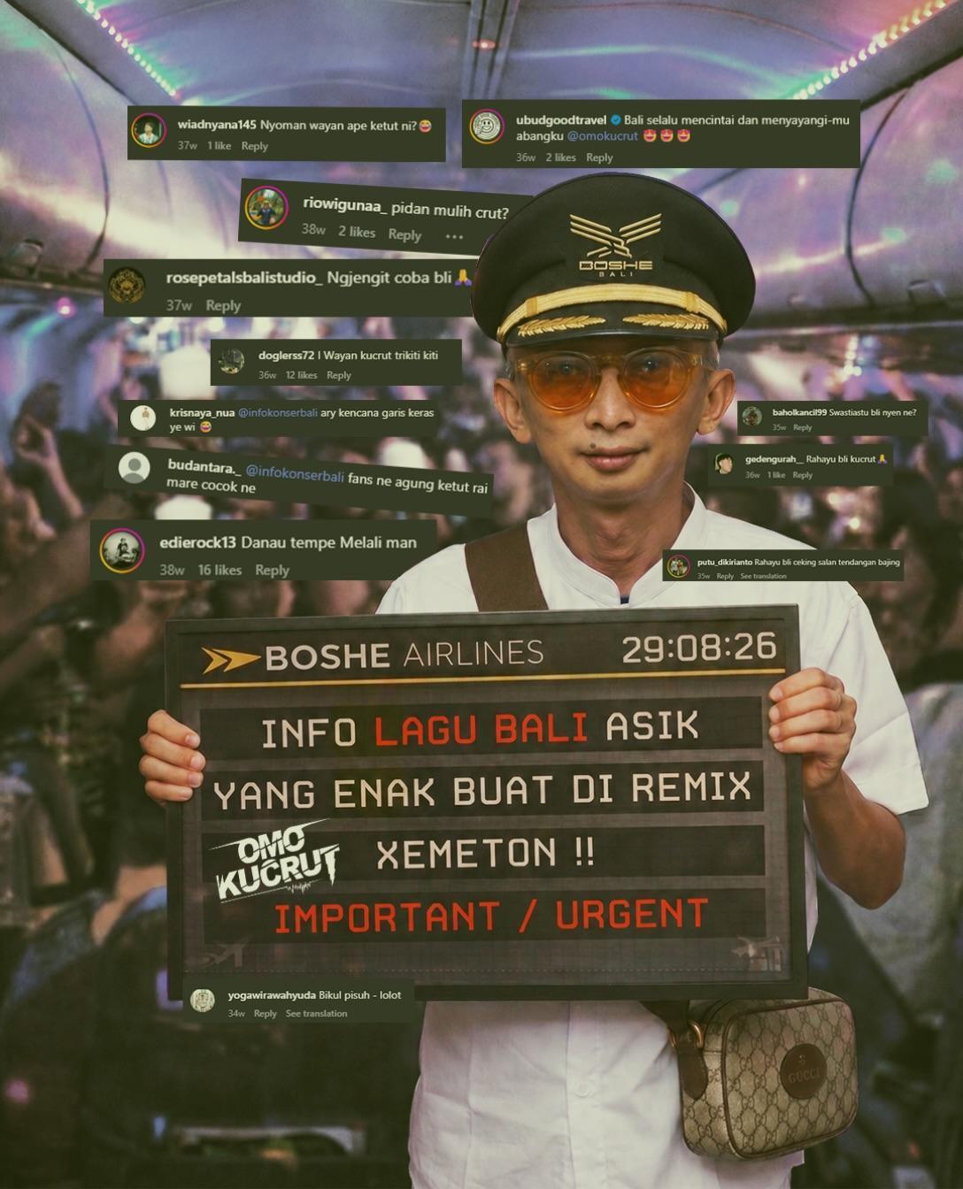Capt @omokucrut at Boshe Bali Capt @omokucrut at Boshe Bali