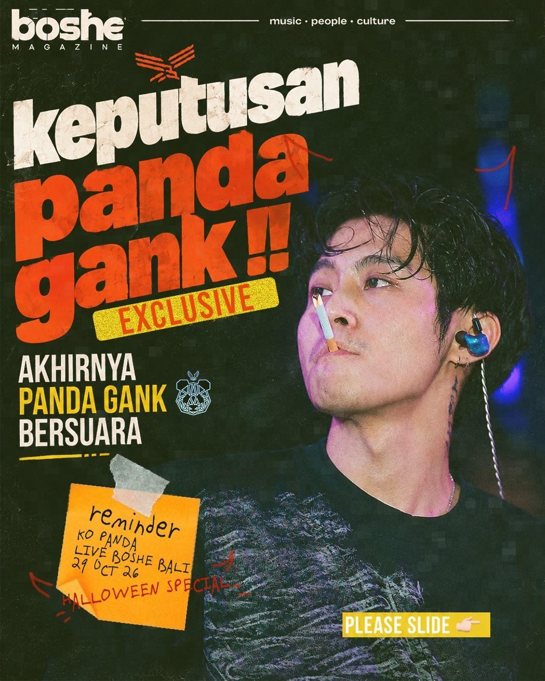 DJ Panda - Special Halloween at Boshe Bali DJ Panda - Special Halloween at Boshe Bali